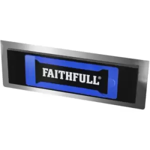 Image of Faithfull Stainless Steel Flexifit Trowel with Foam - 350mm (14in)