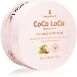 image of Lee Stafford CoCo LoCo Agave radiance mask for shiny and soft hair 200ml