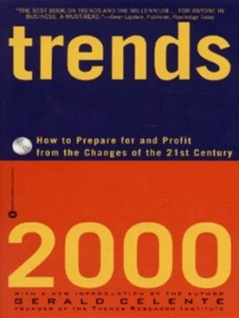 Image of Trends 2000 by Gerald Celente Book