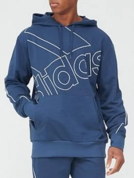 Image of Adidas Favs Hoodie - Blue