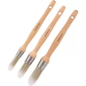 Image of Hamilton Prestige Synthetic Sash Brush, 3 Pieces (15mm, 18mm, 21mm)