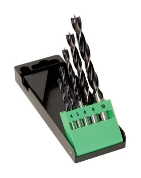 image of CK - T3040 Lip And Spur Wood Brad Point Drill Bit Set Of 5