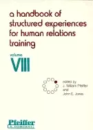 Image of handbook of structured experiences for human relations training volume viii