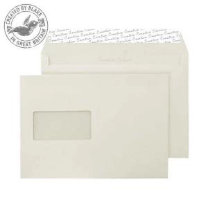 Image of Creative Colour Wallet PS Window Clotted Cream 120gsm C5 162x229