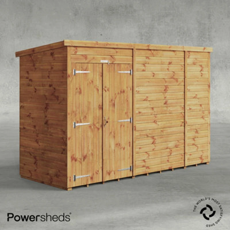 Image of 10X4 Psheds Ol Pent No Windows 2 Doors