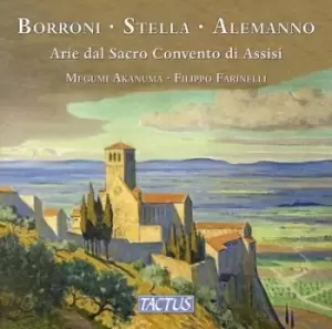 image of Borroni/Stella/Alemanno Arie Dal Sacro Convento Di Assisi by Alessandro Borroni CD Album