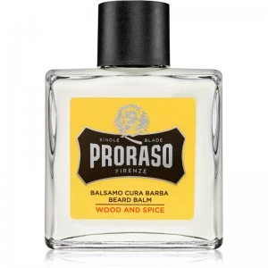 image of Proraso Wood and Spice Beard Balm 100ml