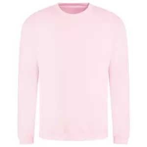 Image of AWDis Adults Unisex Just Hoods Sweatshirt (5XL) (Baby Pink)