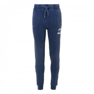 Image of Franklin and Marshall Franklin Logo Jogger JB21 - Navy