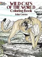 Image of wild cats of the world coloring book