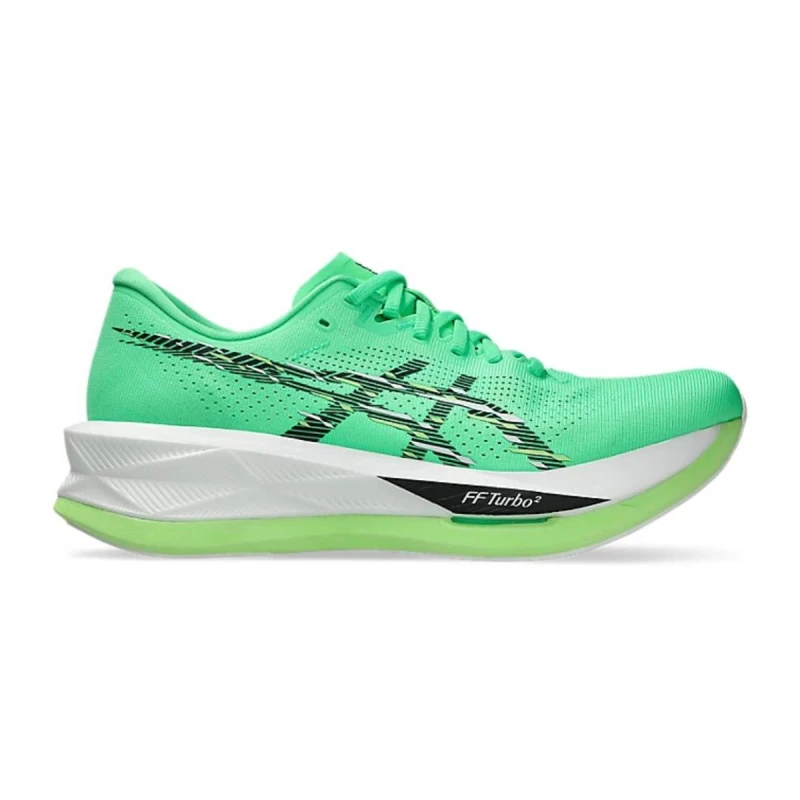 Image of Asics Sonicblast Ekiden Green White SS26 Shoes, Size 45 - EUR