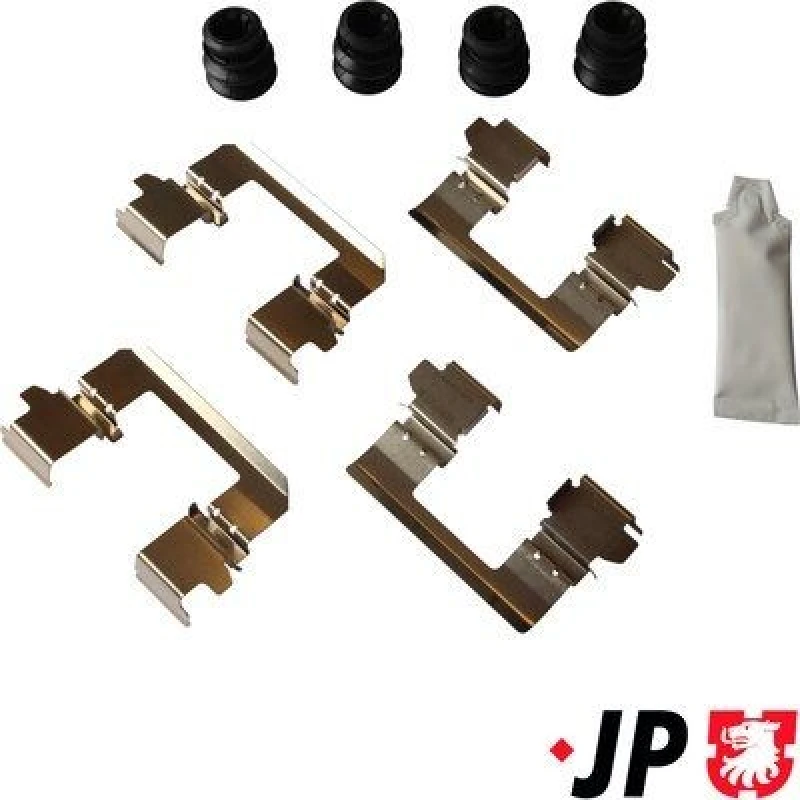Image of JP GROUP Brake pad fitting kit JP GROUP 3864002710