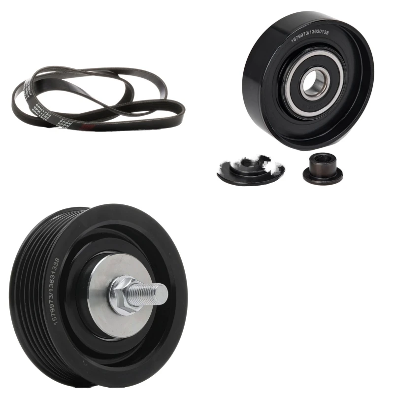 Image of RIDEX 542R0829 V-ribbed belt set V-Ribbed Belt Set (542)