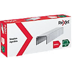 image of Rexel Staples Omnipress 30 Sheets Silver 5000 Staples