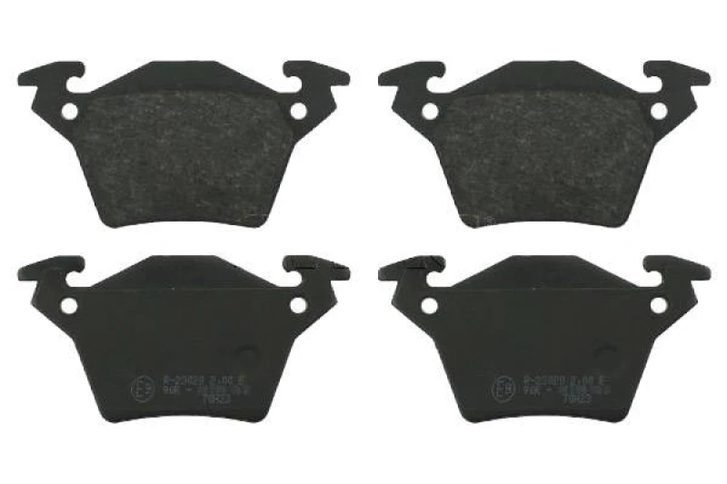 Image of SWAG 10 91 6255 Brake pad set Rear Axle, prepared for wear warning indicator Brake Pad Set,disc brake (402)