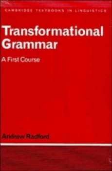Image of Transformational Grammar by Andrew Radford Paperback