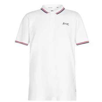 Slazenger Tipped Polo Shirt 2.0 - White