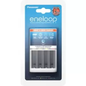 Image of Panasonic BQ-CC55E Charger for cylindrical cells NiMH AAA , AA