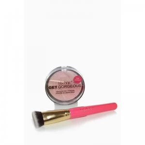 Image of Technic Pink Sparkle Highlighting Brush Set