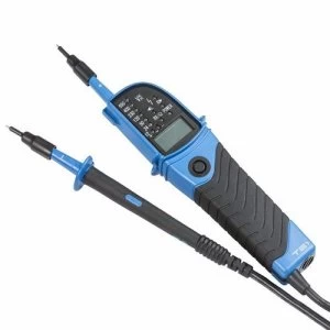 image of KnightsBridge CAT III IP64 2 Pole Voltage Tester - LED and LCD Display