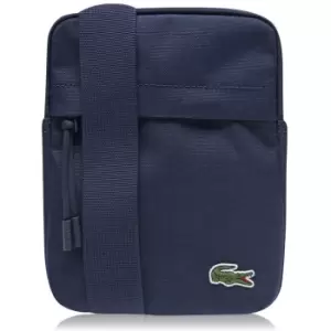 Image of Lacoste Neocroc Canvas Vertical Camera Bag - Blue