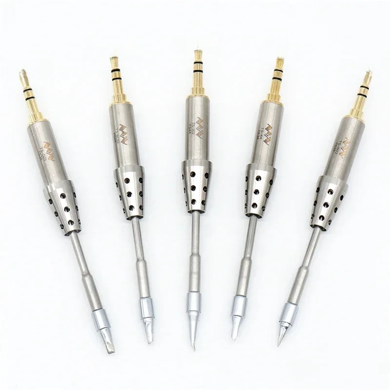 Image of TS80P TS1C Digital LCD Soldering Iron Tips Mini Original Replacement Welding TS-B02 TS-D25 Tip Soldering Iron Tips