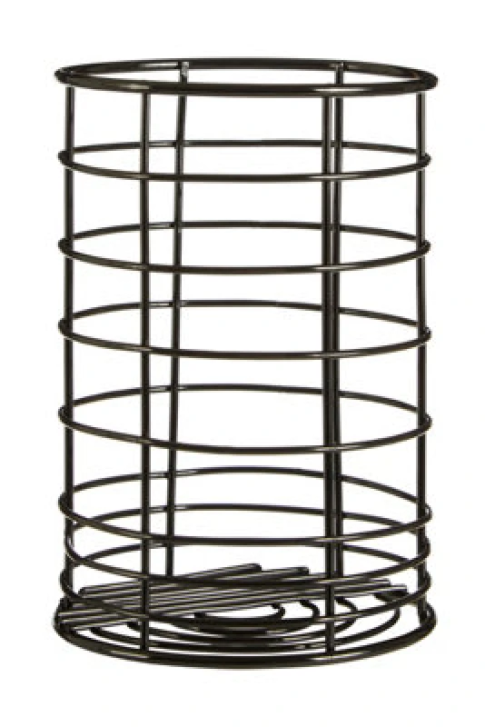Image of Premier Housewares Vertex Black Nickel Finish Utensil Holder Black