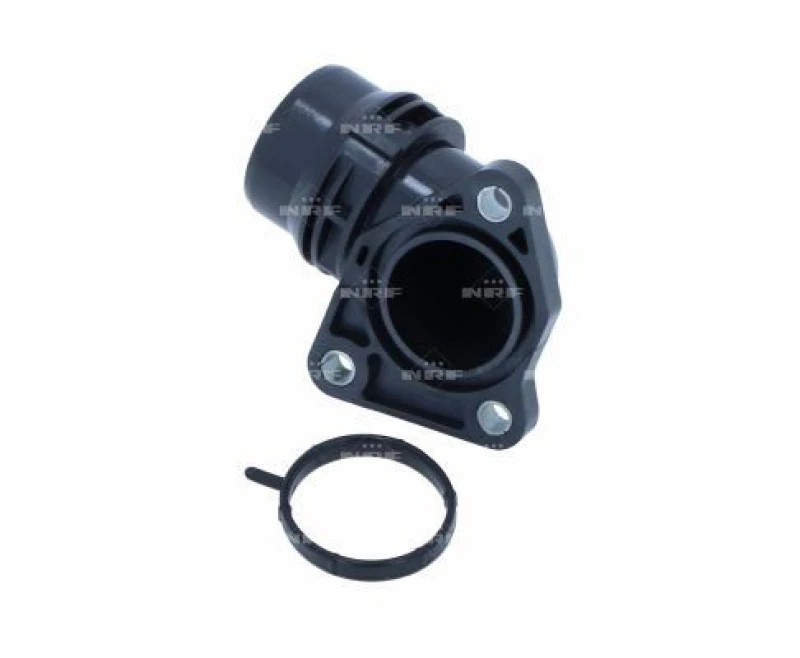Image of NRF 775092 Coolant Flange Cylinder Head, from engine to engine cooler Coolant Flange (3219)