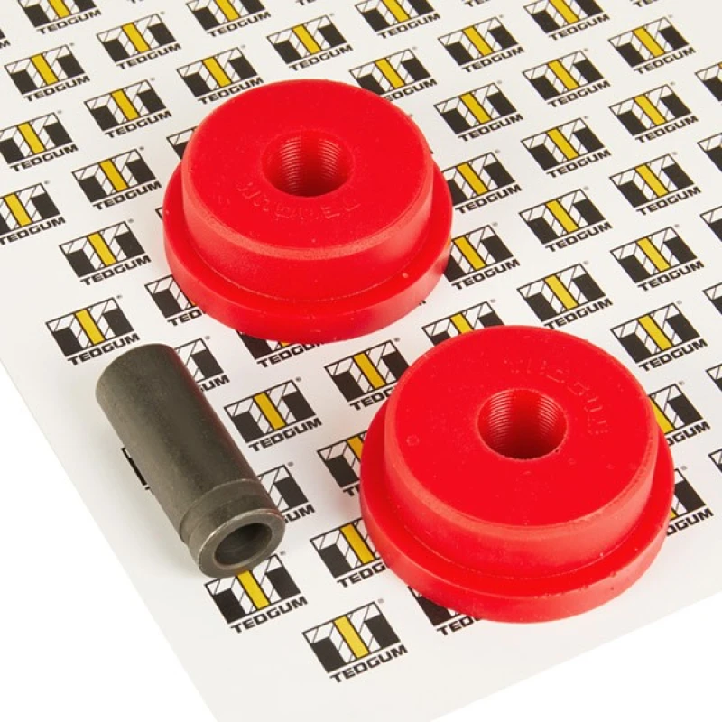 Image of TEDGUM TED42829 Arm Bushes both sides, for trailing arm, with grease cap PU (Polyurethane) Control Arm-/Trailing Arm Bush (251)