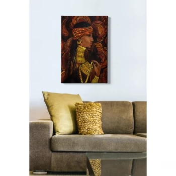 Image of Kanvas Tablo (50 x 70) - 282 Multicolor Decorative Canvas Painting