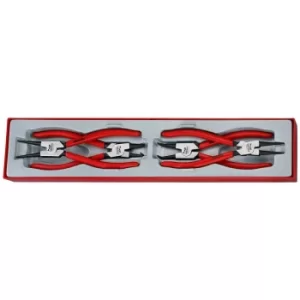 Image of Teng Tools TTX474-9 4 Piece Mega Bite Circlip Plier Set