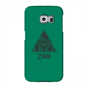 image of Nintendo The Legend Of Zelda Triforce Phone Case - Samsung S6 Edge - Snap Case - Gloss