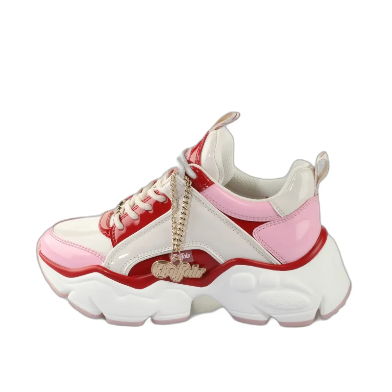 Image of Buffalo Womens Trainers Buffalo Binary Glam Rouge Female 36