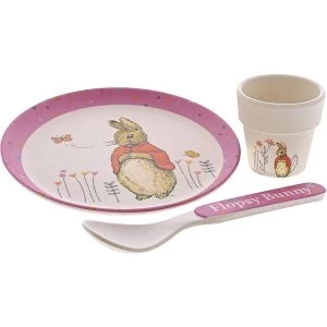 image of Flospy Bamboo Egg Cup Dinner Set