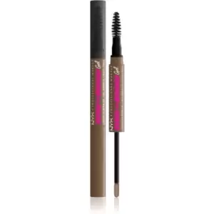 Image of NYX Professional Makeup Zero To Brow Gel eyebrow gel with applicator shade 02 Ash Blonde 2 ml