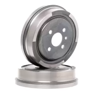 Image of RIDEX Brake Drum 123B0031 Rear Brakes,Drum Brake OPEL,VAUXHALL,Astra H Caravan (A04),Zafira A (T98),Astra G CC (T98),Astra H Schragheck (A04)