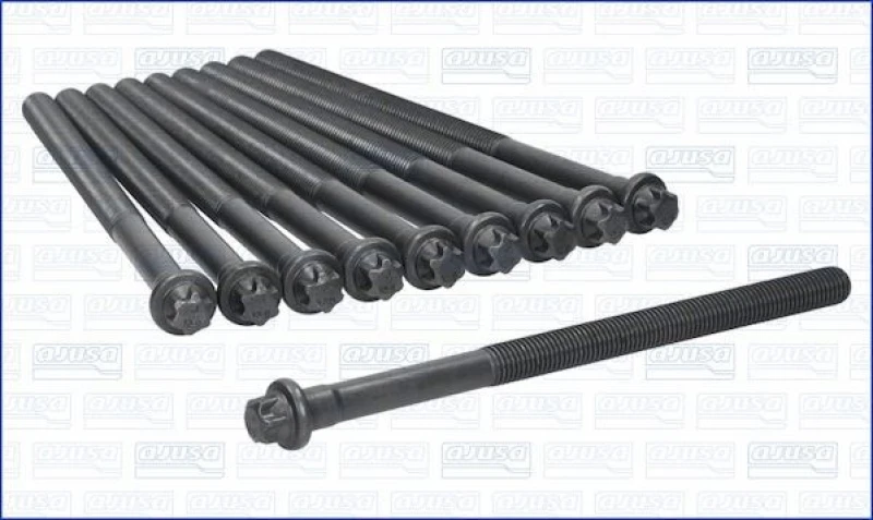 Image of AJUSA Bolt Kit, cylinder head AJUSA 81060300