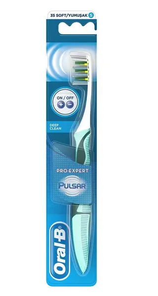 Image of Oral B Pulsar 35 Soft Battery Toothbrush