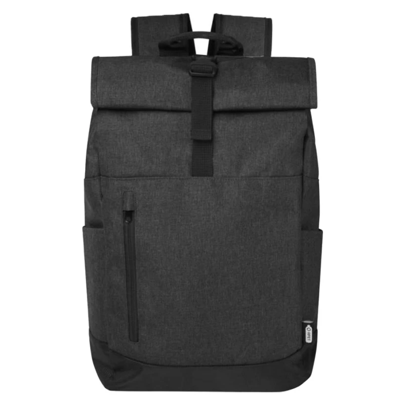 Image of Avenue Avenue Men Hose 15.6" Roll Up Laptop Bag in Charcoal Charcoal One Size Male 5063652544709