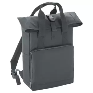 Bagbase Roll Top Twin Handle Backpack (One Size) (Graphite Grey) - Graphite Grey