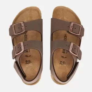 Image of Birkenstock Kids Milano Kids Sandals - Mocha - UK 10 Kids