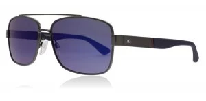 image of Tommy Hilfiger TH1521/S Sunglasses Dark Ruthenium R80 59mm