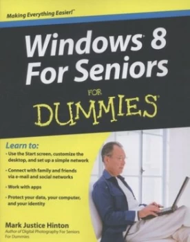 Image of Windows 8 for Seniors for Dummies by Mark Justice Hinton Book