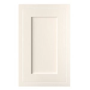 Cooke Lewis Carisbrooke Ivory Framed Standard door W450mm