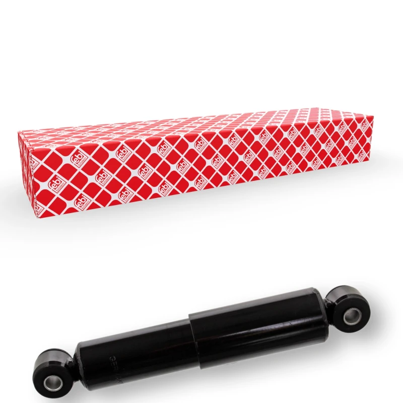 Image of FEBI BILSTEIN 20323 Shock absorber Rear Axle, Oil Pressure, Telescopic Shock Absorber, Bottom eye Shock Absorber (854)