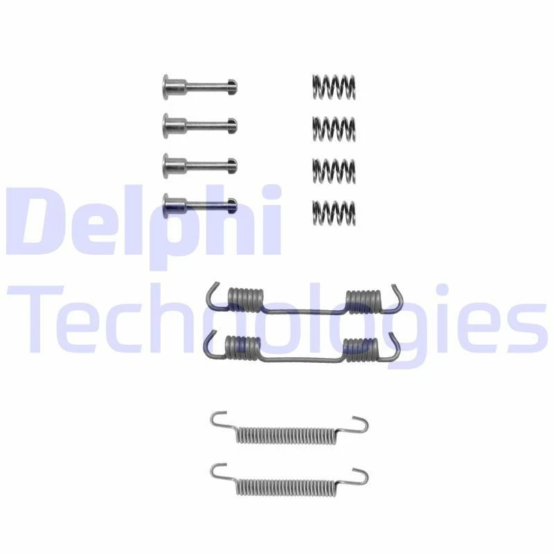 Image of DELPHI Brake shoe fitting kit DELPHI LY1194