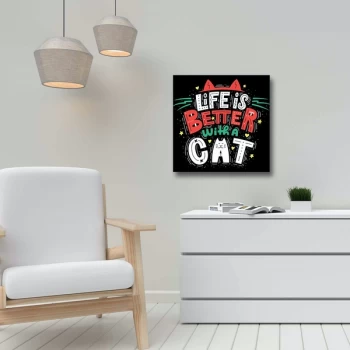 Image of 45452019C - 022 Multicolor Decorative Canvas Painting