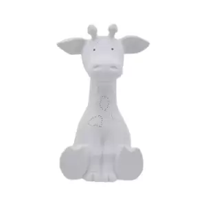 image of Interiors by PH Kids Giraffe Night Light White Ceramic