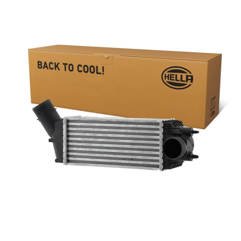 Image of HELLA Intercooler HELLA 8ml 366 471-031