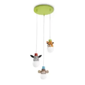 Image of Philips Zoo Pendant Suspension Light Multi Colour - 405945516